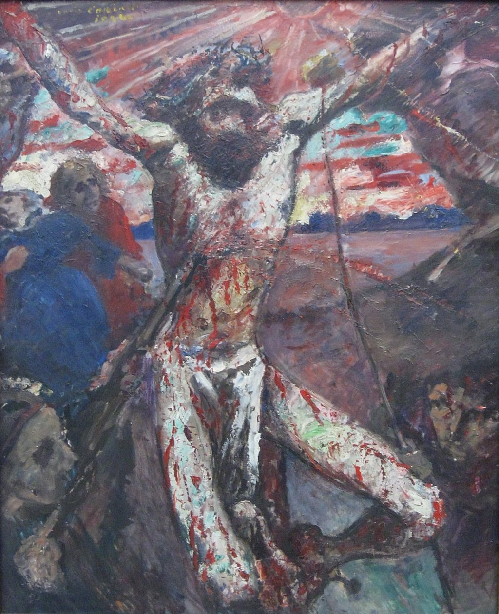 Il Cristo rosso da Lovis Corinth