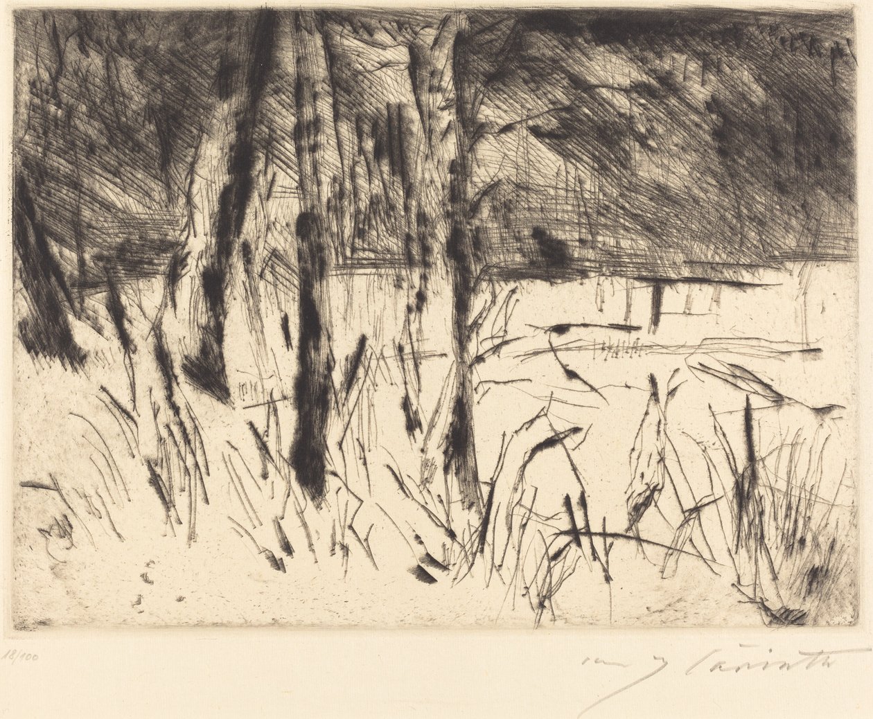 Giardino zoologico da Lovis Corinth