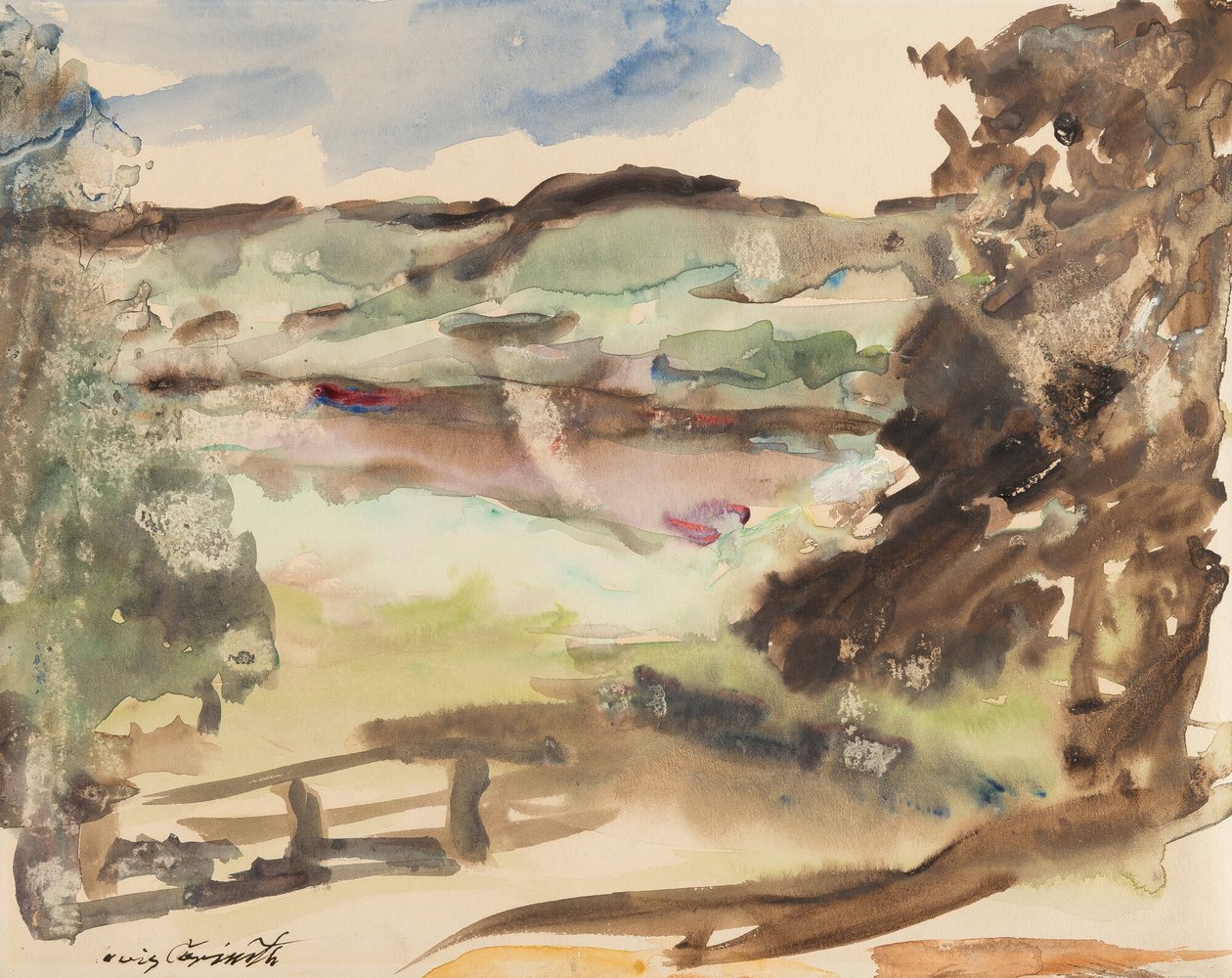 Walchensee da Lovis Corinth