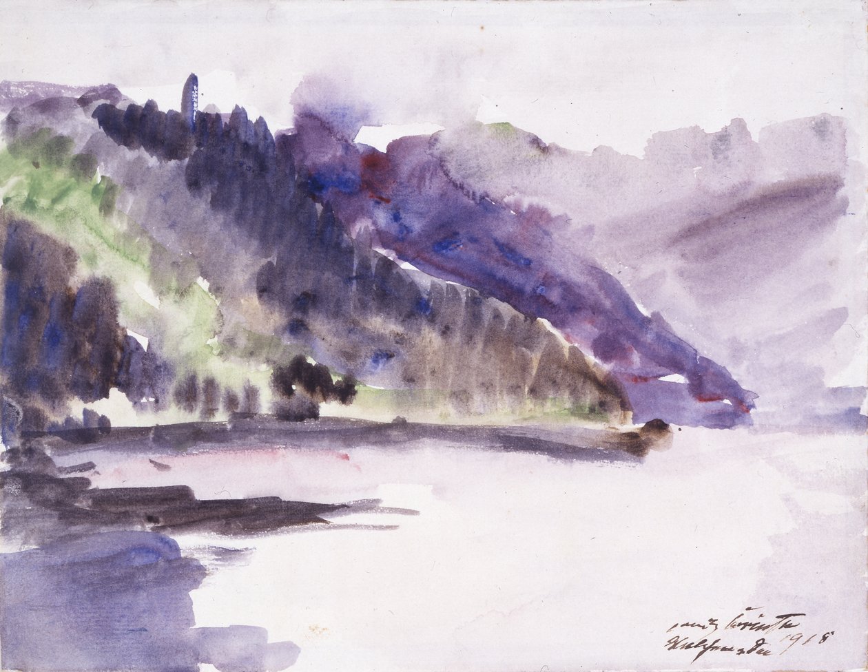 Lago Walchen da Lovis Corinth