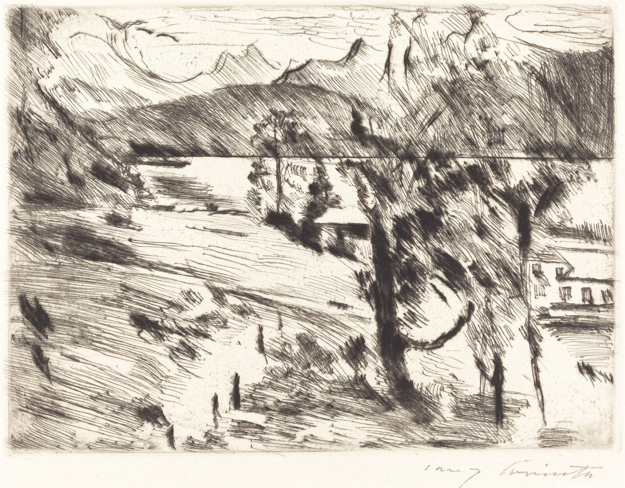 Walchensee Landschaft da Lovis Corinth