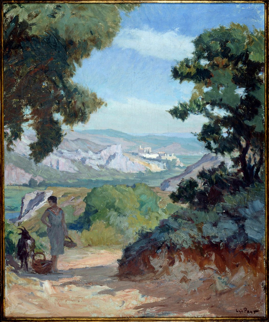 Paesaggio rodano (Joseph Loys Prat, XX secolo) da Loys Prat