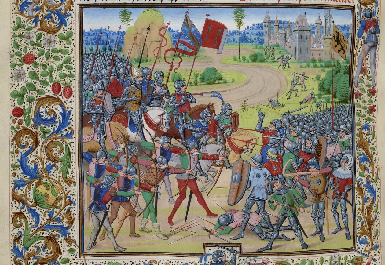 La battaglia di Dunkerque del 25 maggio 1383 da Loyset Liedet