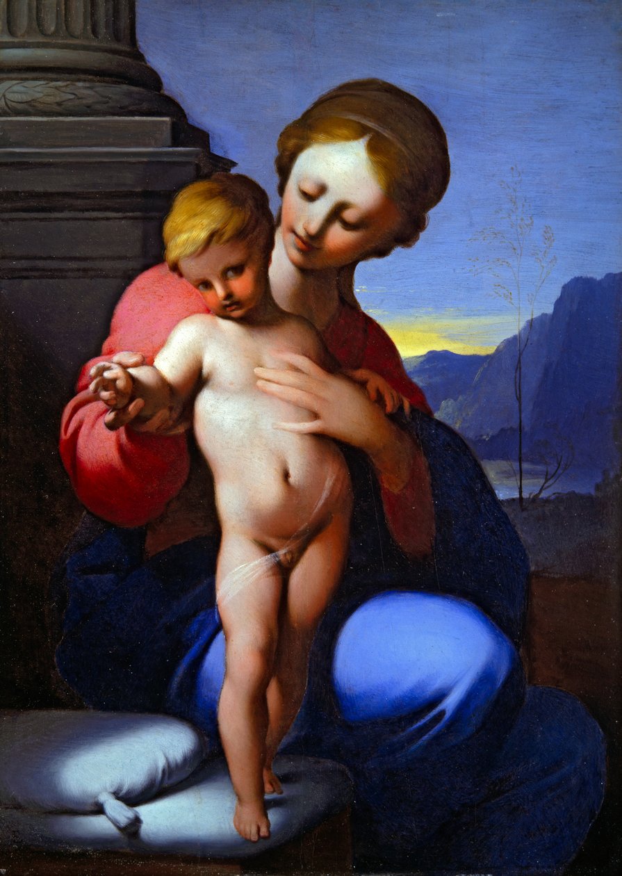 Vergine e Bambino da Lubin Baugin