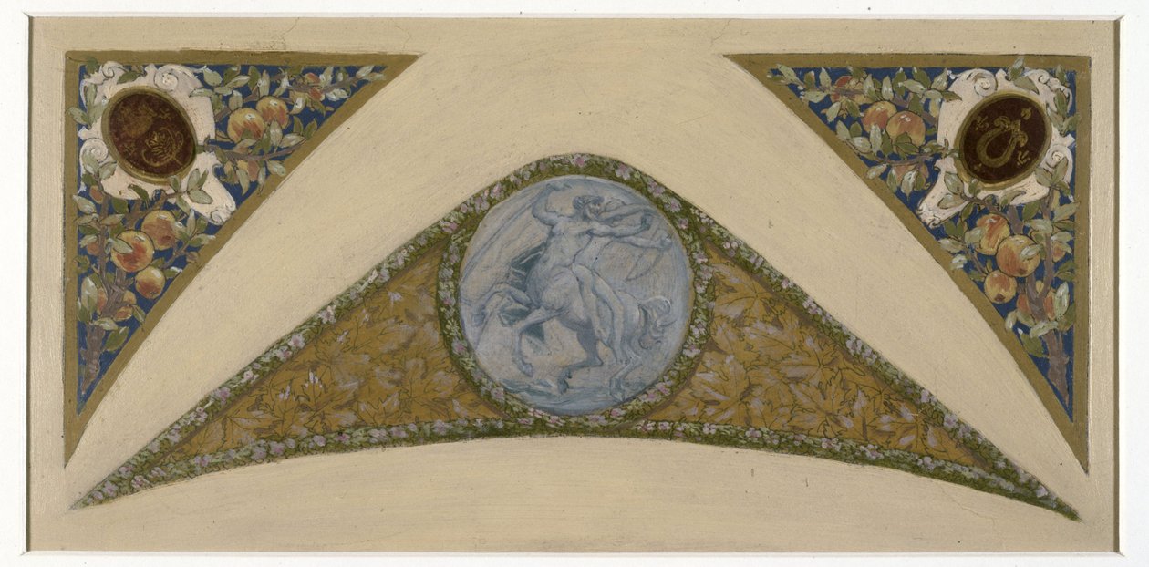 Bozzetto per la Scala delle Feste al Municipio di Parigi: Sagittario, tra il 1888 e il 1898 da Luc Oliver Merson