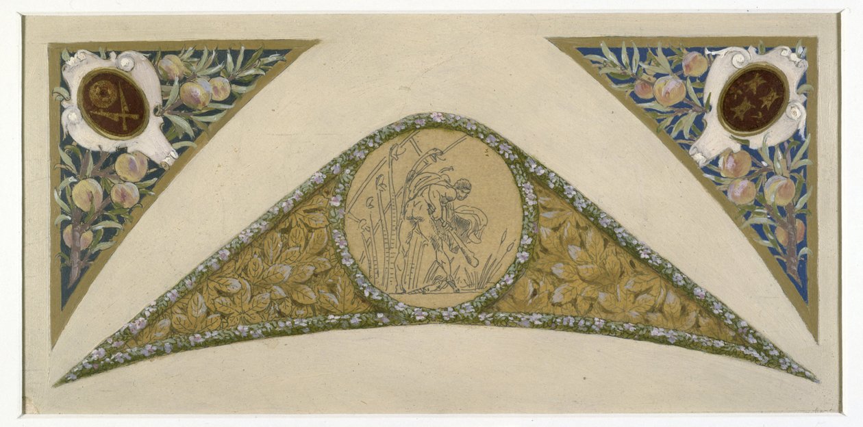 Bozzetto per la Scala delle Feste al Municipio di Parigi: Scorpione, ca. 1888-1898 da Luc Oliver Merson