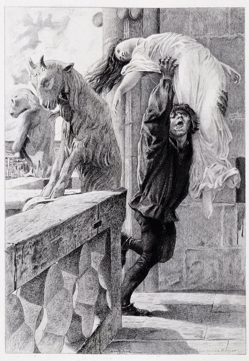 Quasimodo salva Esmeralda - in 