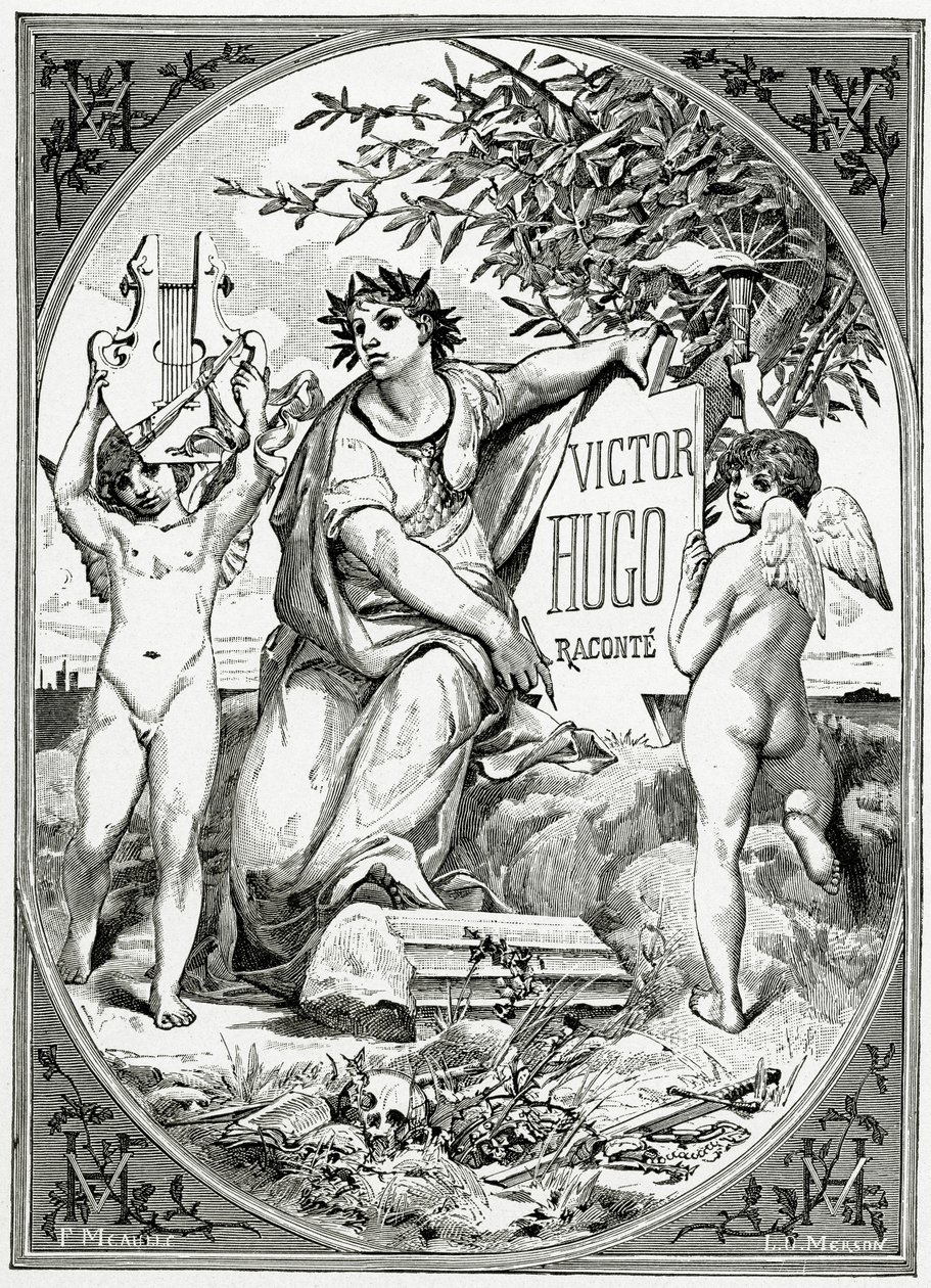 Victor Hugo raccontato da un testimone della sua vita, XIX secolo da Luc Oliver Merson