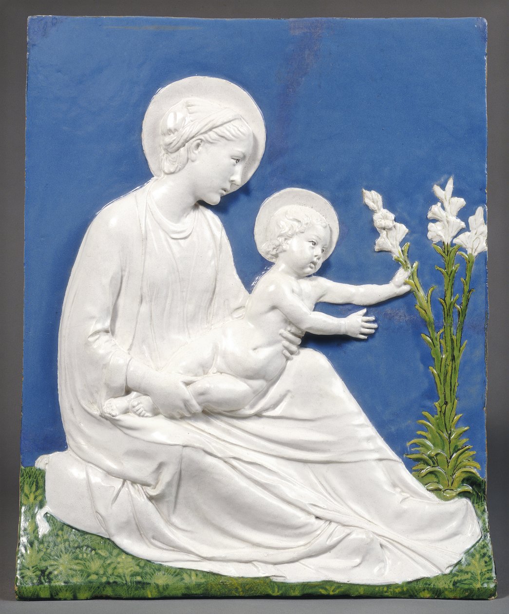 Madonna con Bambino, c.1475 da Luca Della Robbia