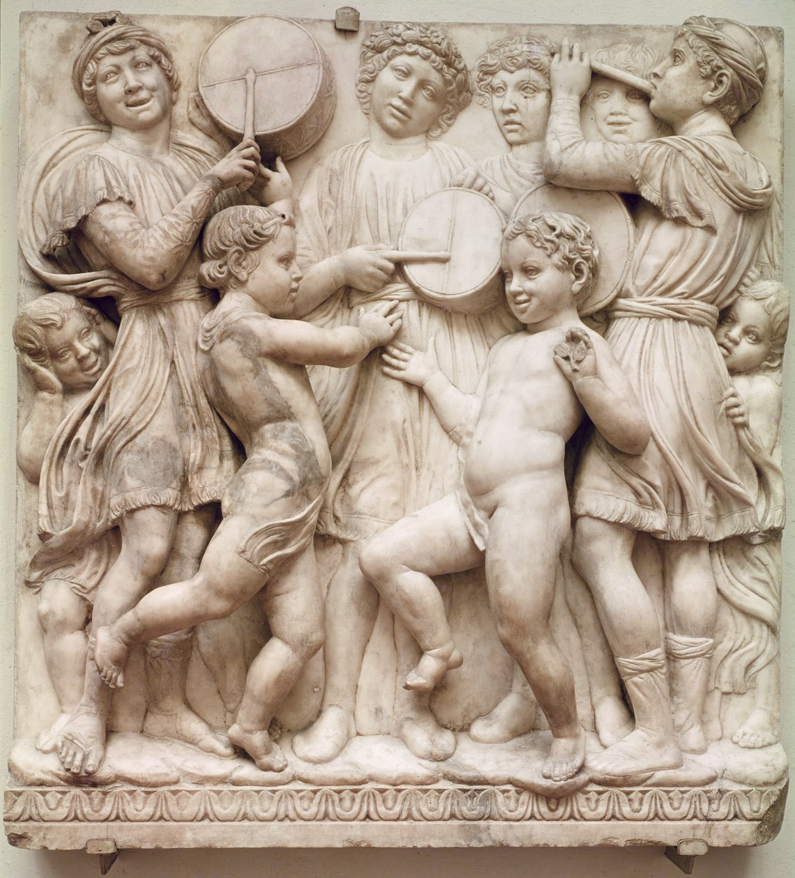 Angeli musicali, rilievo dalla Cantoria, c.1432-38 da Luca Della Robbia