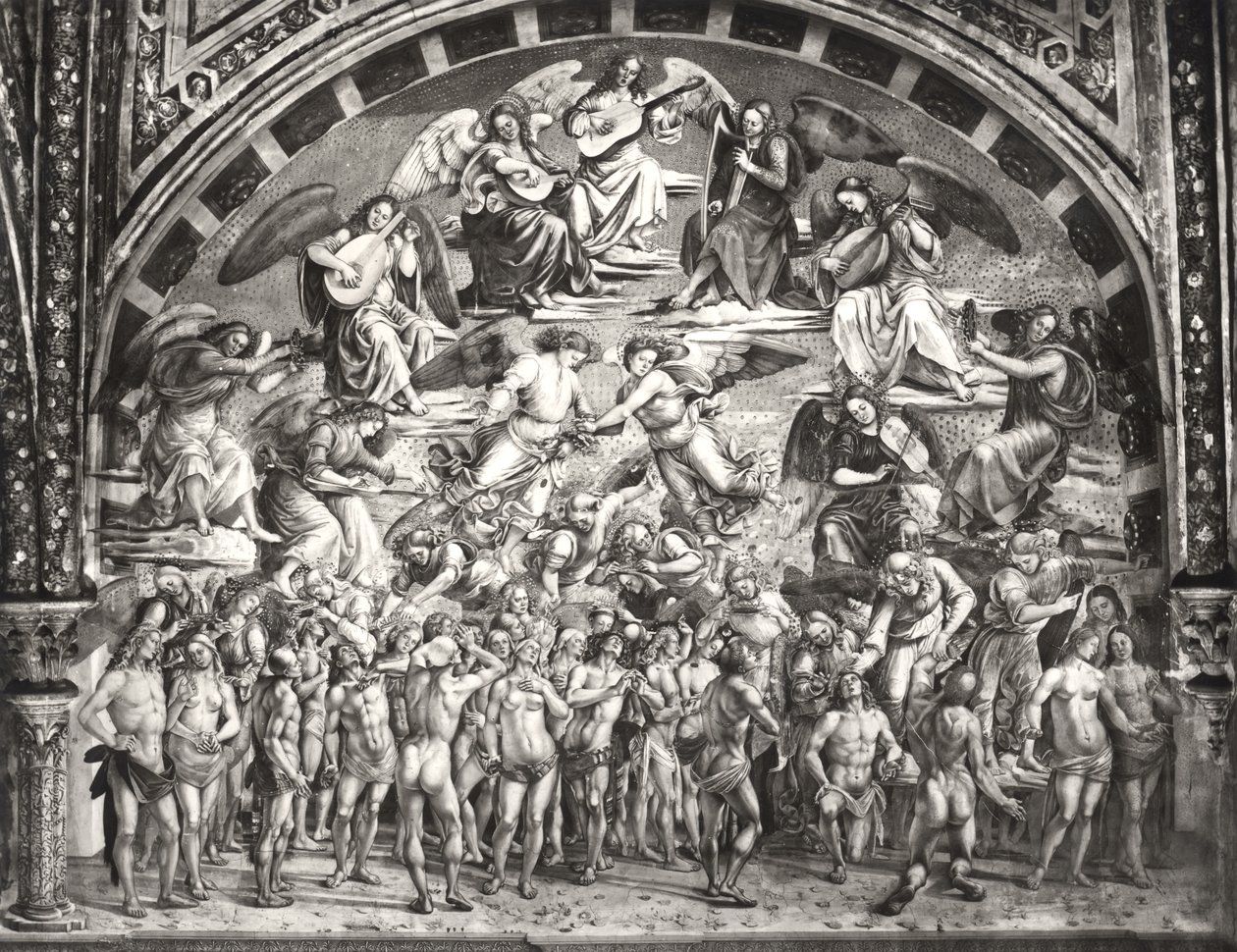 La Chiamata degli Eletti al Paradiso da Luca Signorelli