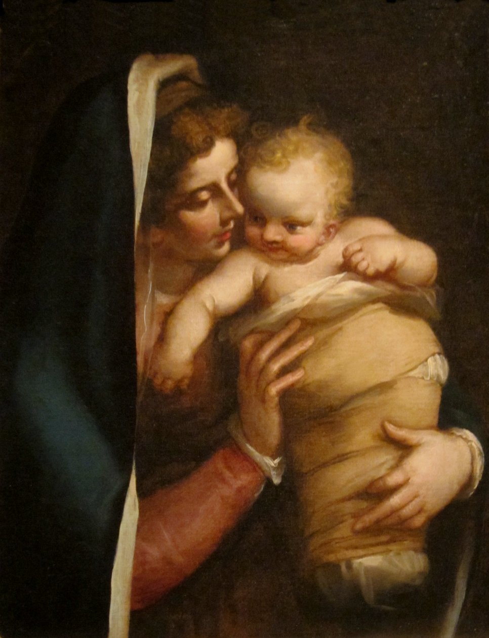 Madonna con Bambino da Luca Cambiaso