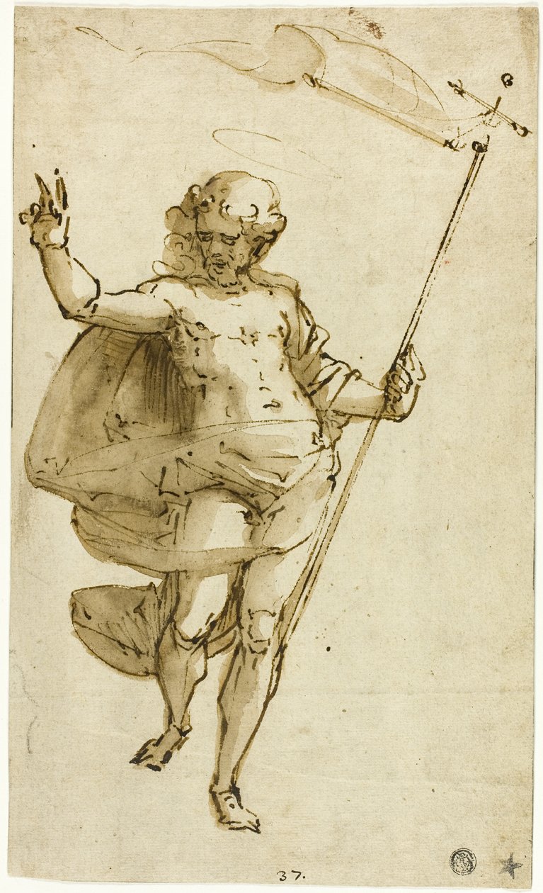 Cristo Risorto da Luca Cambiaso