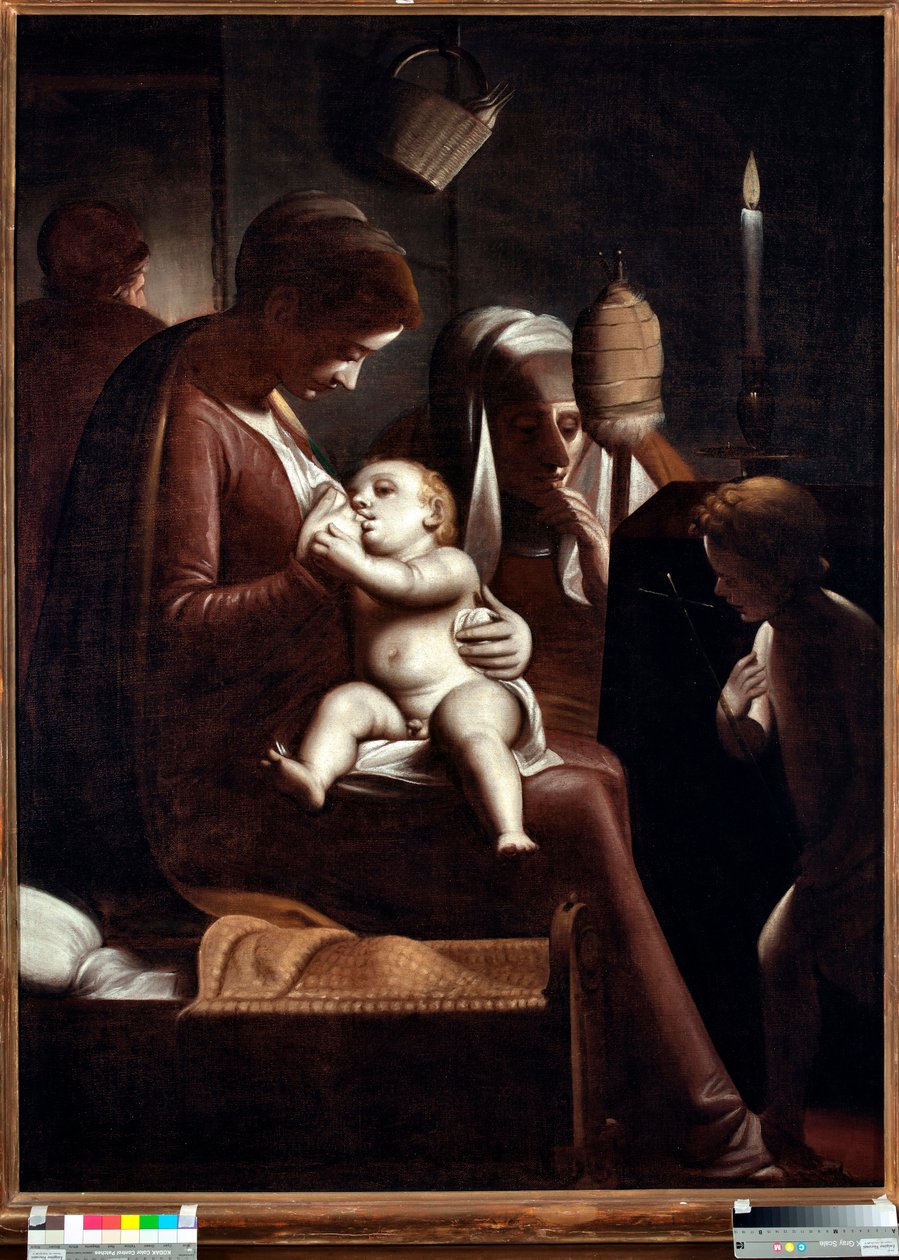 Vergine e Bambino con San Giovanni Battista o "Vergine con una candela" o "Sacra Famiglia con Sant