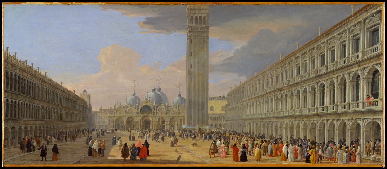 Piazza San Marco, Venice da Luca Carlevarijs