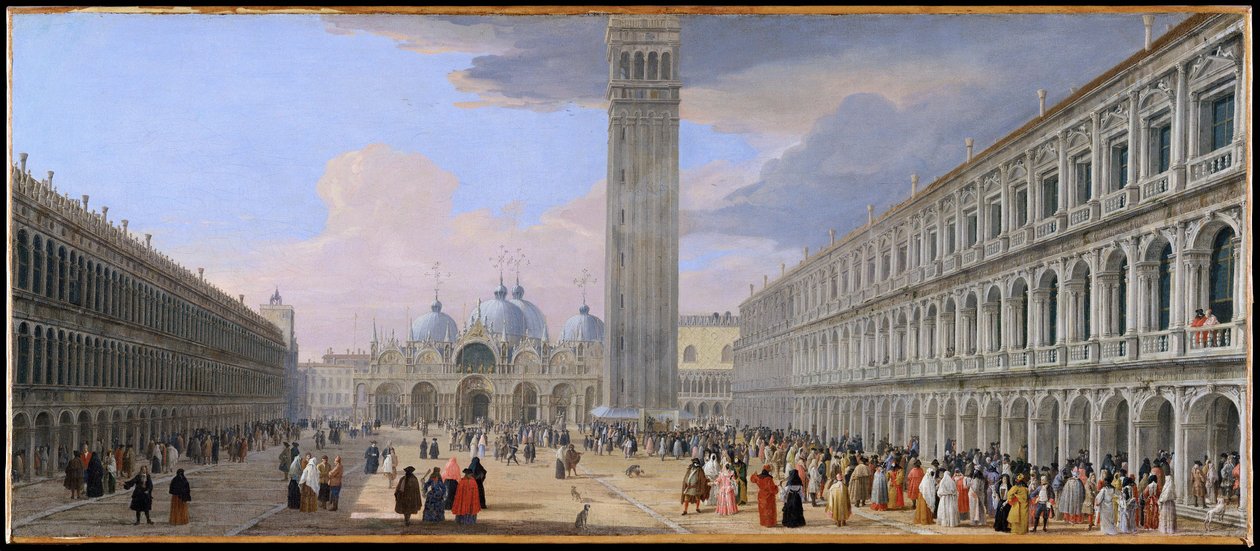 Piazza San Marco, Venice da Luca Carlevarijs