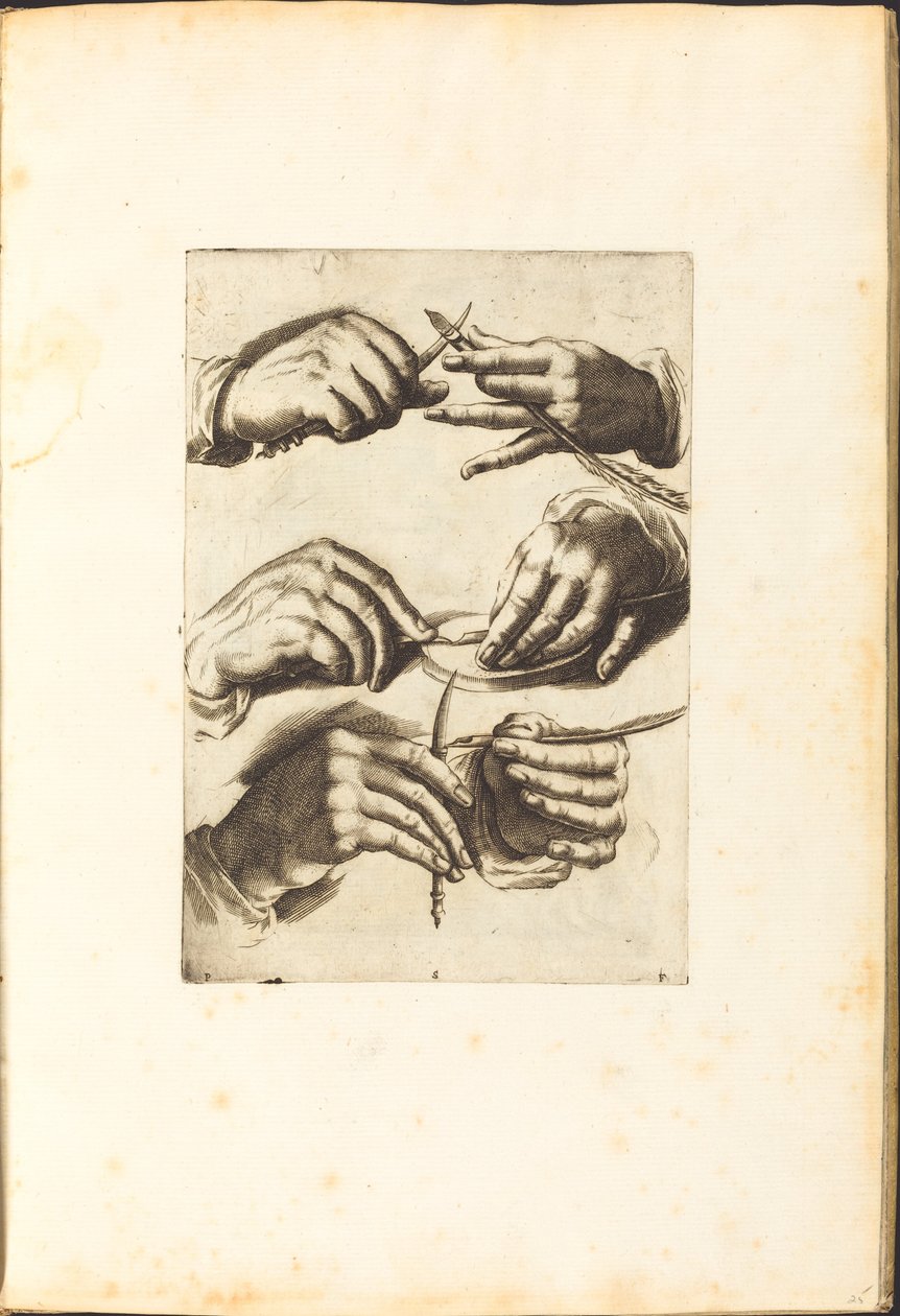 Stampa dal libro di disegni da Luca Ciamberlano