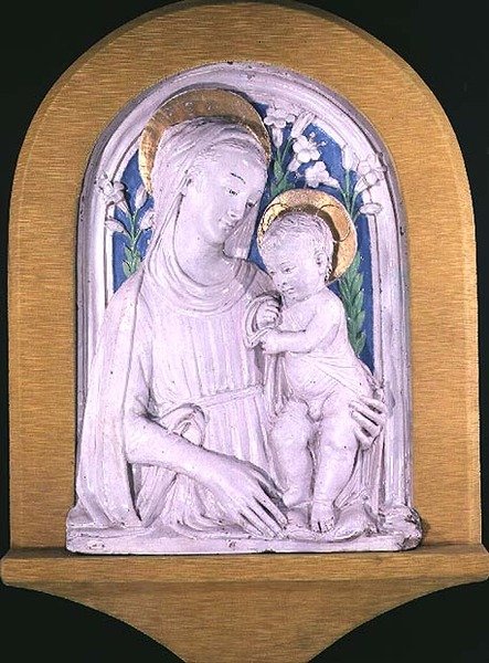 Madonna con Bambino da Luca Della Robbia