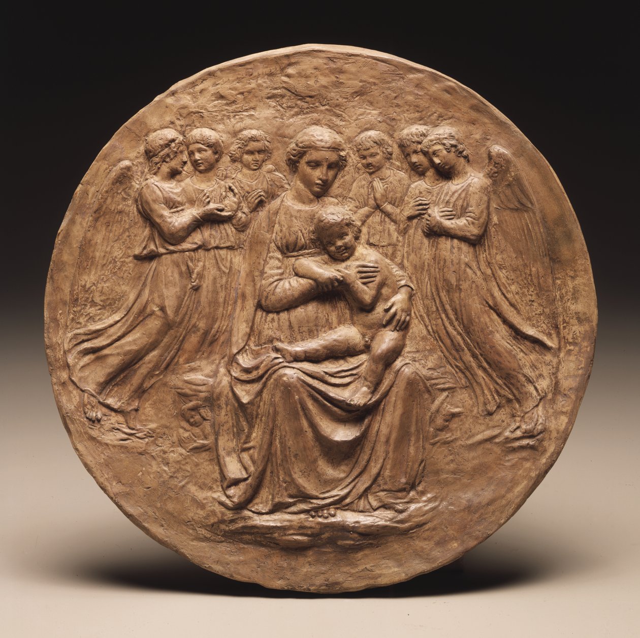 Madonna con Bambino e sei angeli da Luca Della Robbia