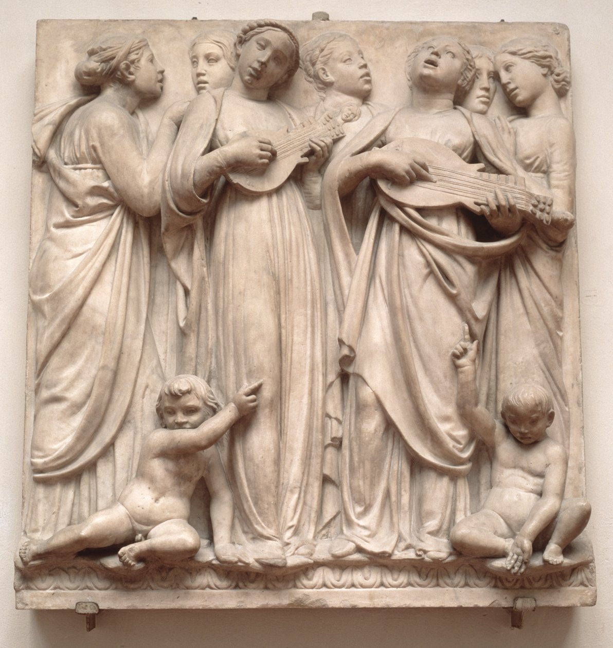 Angeli cantanti, rilievo dalla Cantoria da Luca Della Robbia