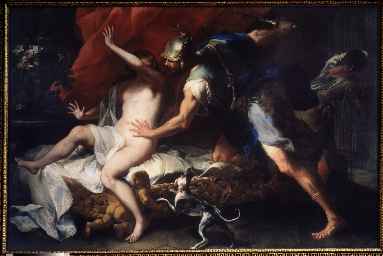 Il ratto di Lucrezia da Luca Giordano