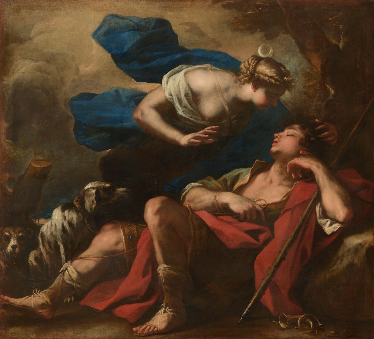 Diana ed Endimione da Luca Giordano
