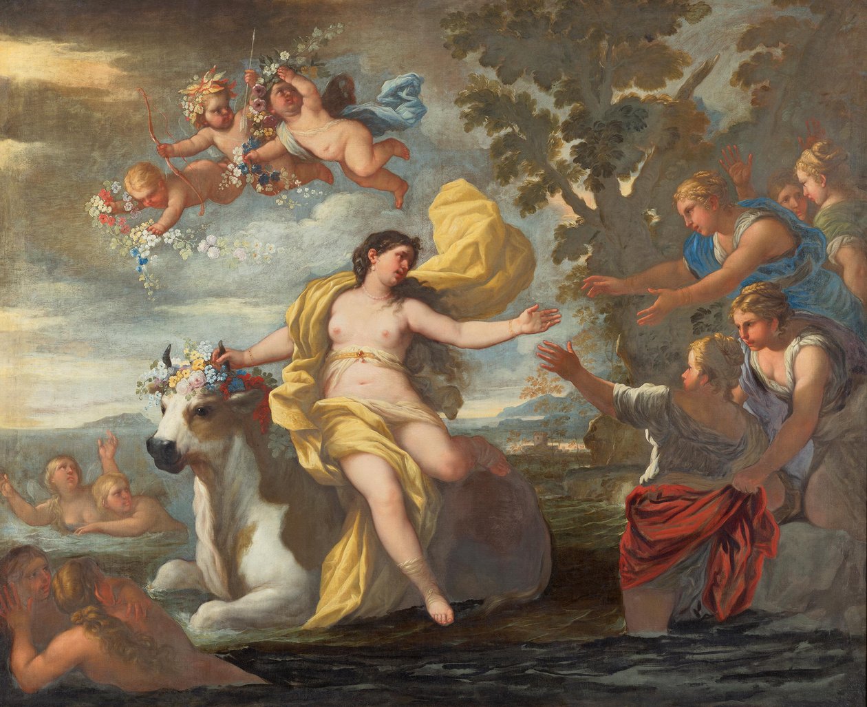 Entführung der Europa da Luca Giordano