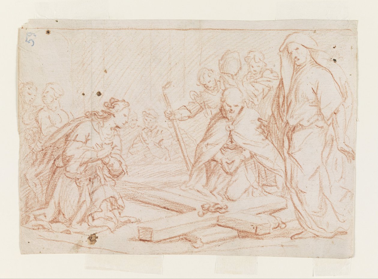 Ritrovamento della Croce da Luca Giordano