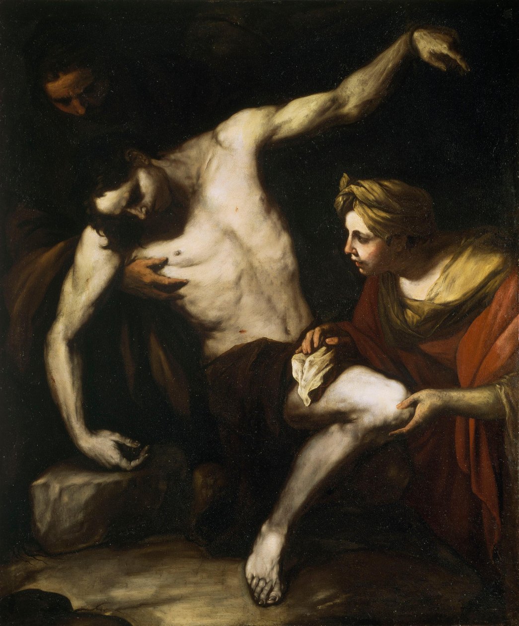 San Sebastiano curato da santa Irene da Luca Giordano