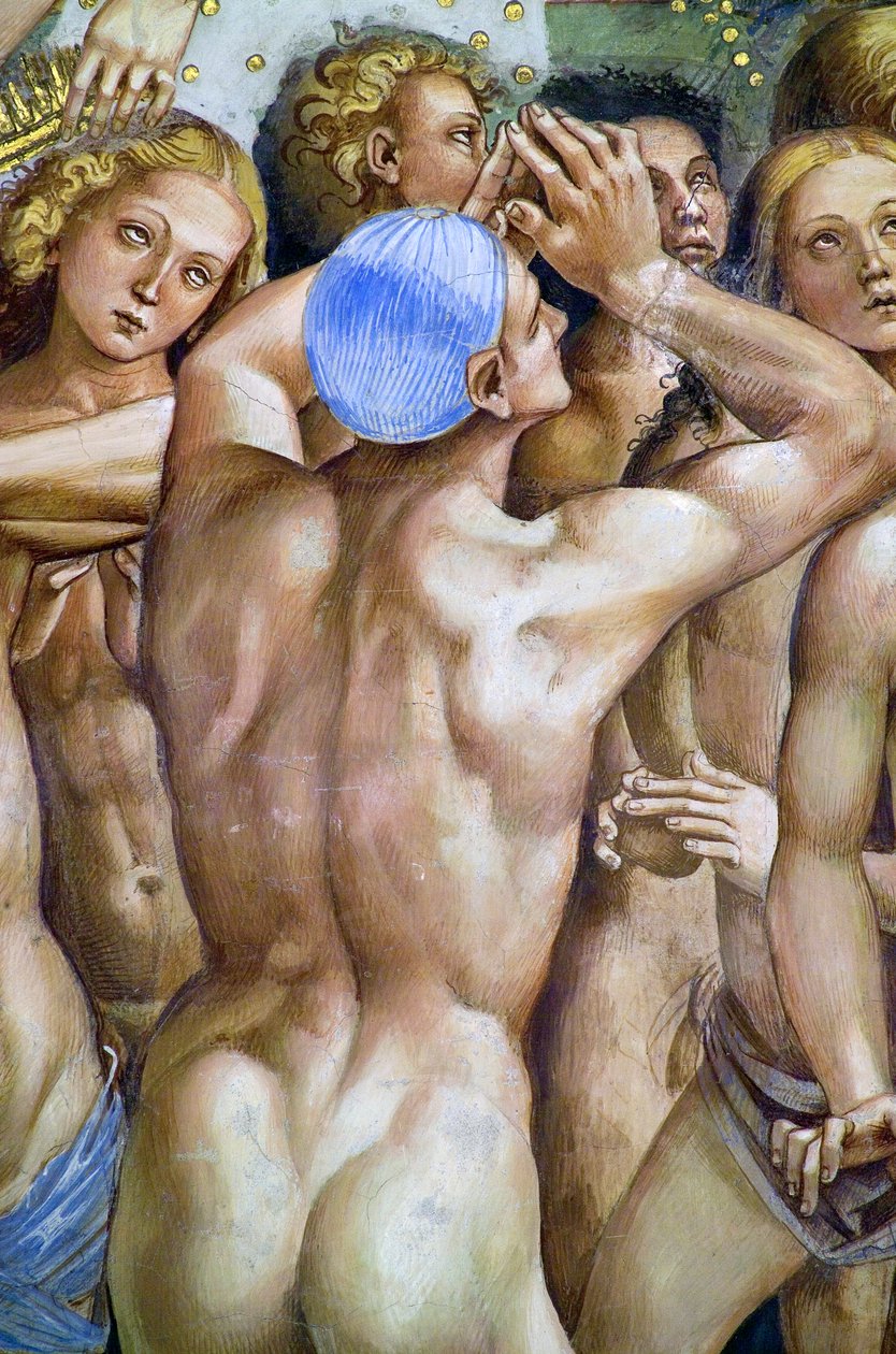 Eletti, dal ciclo di affreschi del Giudizio Universale da Luca Signorelli