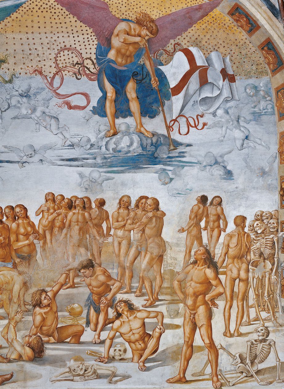 Resurrezione della carne
 dettaglio da Luca Signorelli