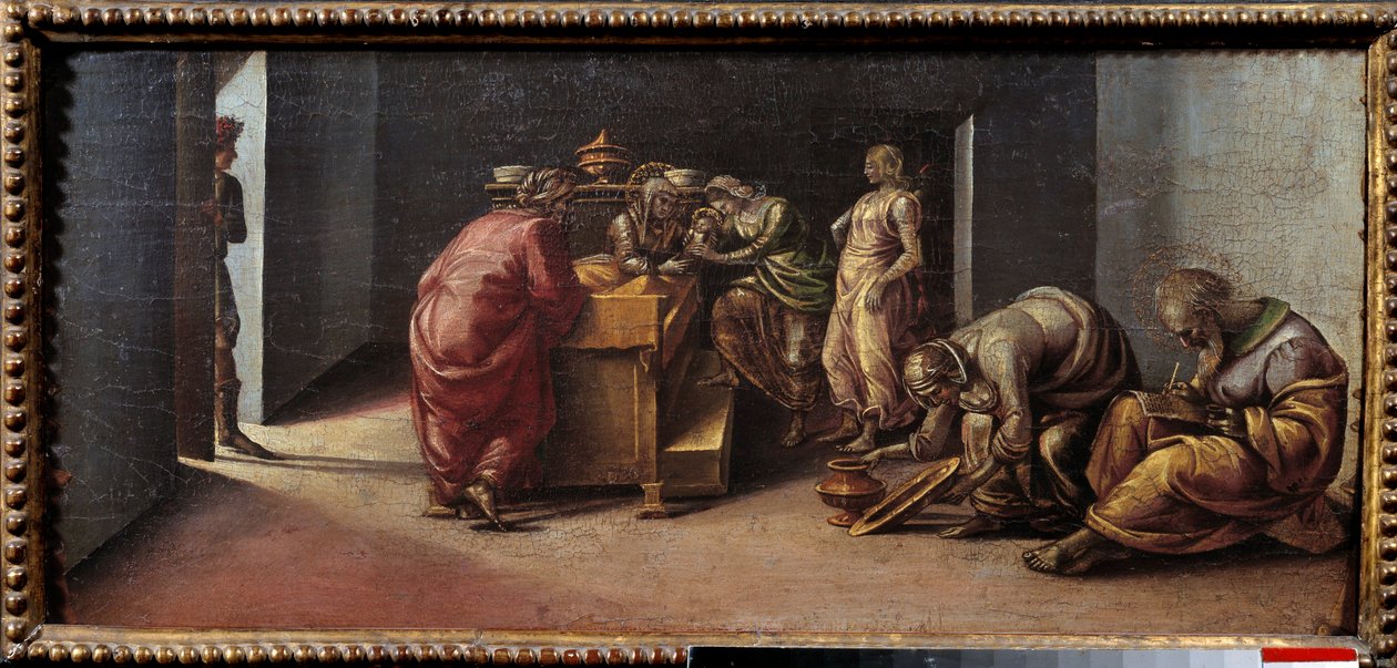 La nascita di San Giovanni Battista da Luca Signorelli