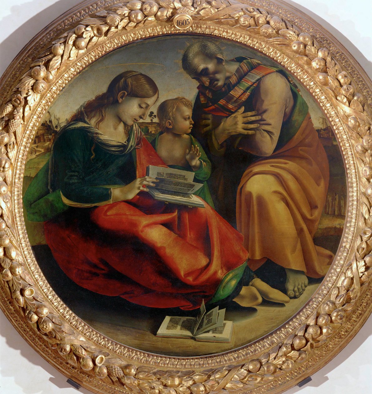 La Sacra Famiglia da Luca Signorelli