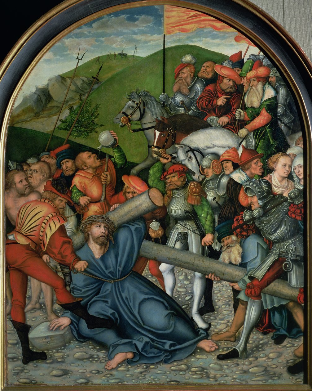 Cristo che porta la croce, 1538 da Lucas Cranach the Elder