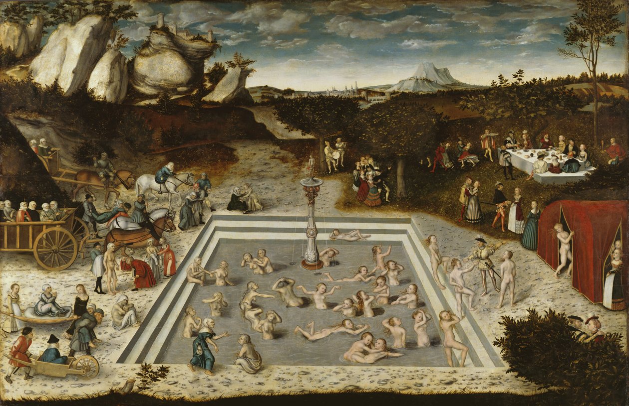 La fontana della giovinezza da Lucas Cranach the Elder