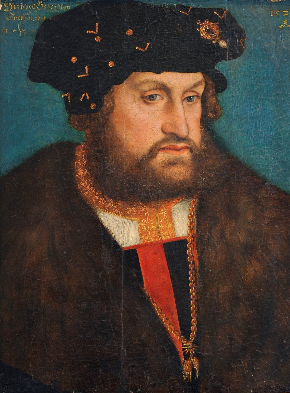 Duca Giorgio di Sassonia da Lucas Cranach the Elder