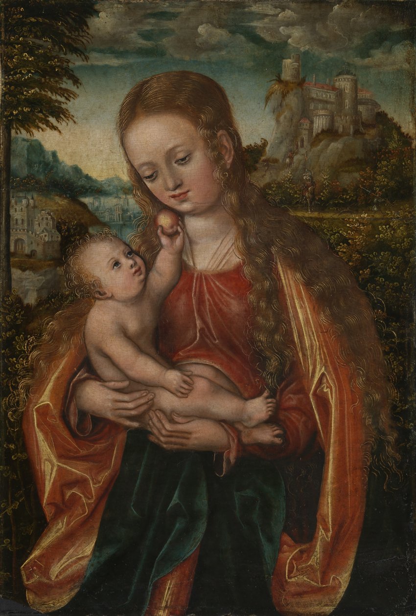 Madonna con Bambino da Lucas Cranach the Elder