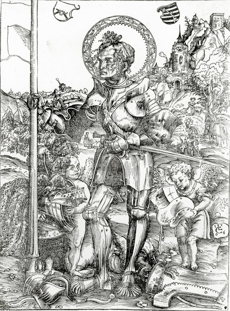 San Giorgio, 1506 da Lucas Cranach the Elder