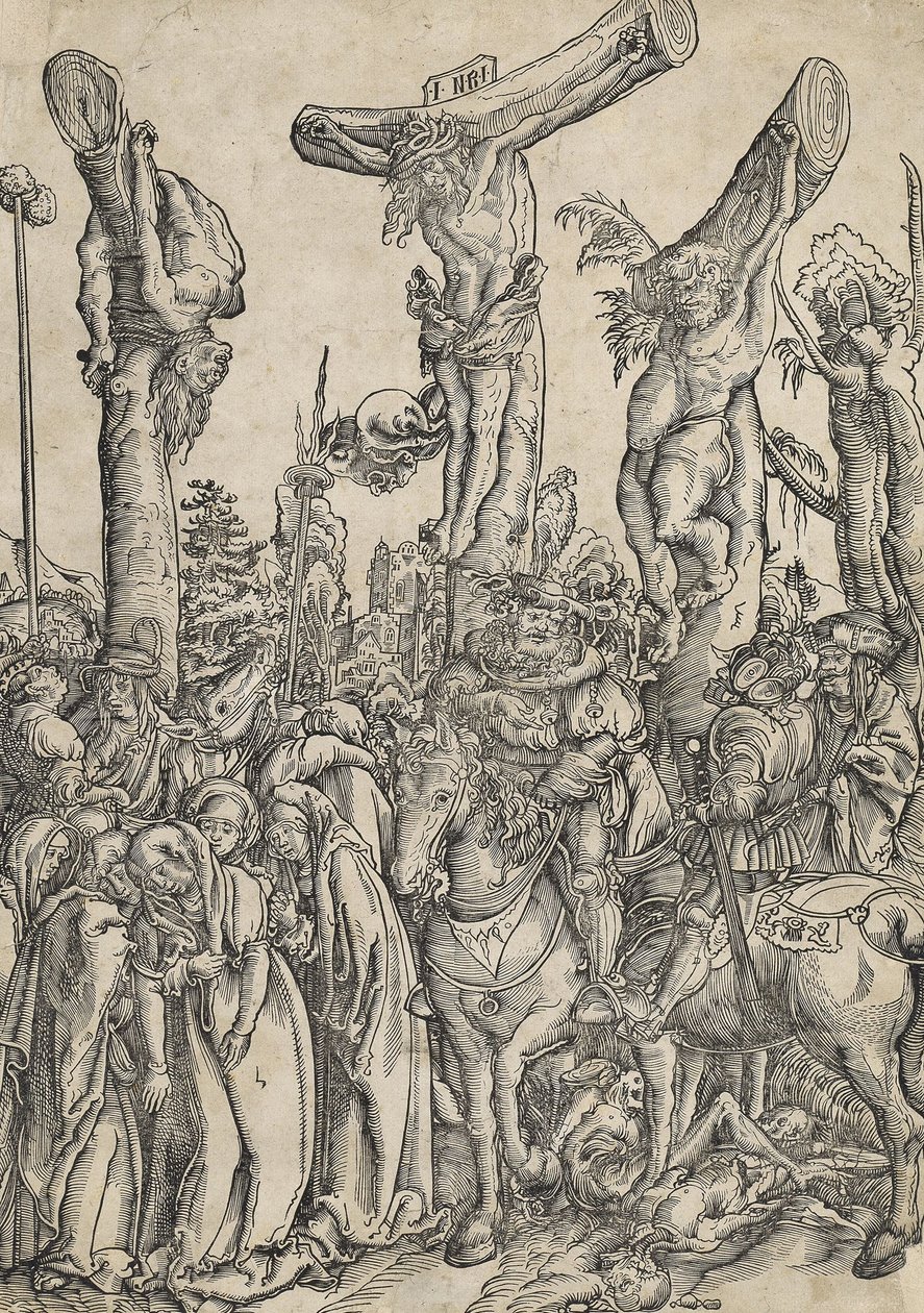 La Crocifissione da Lucas Cranach the Elder
