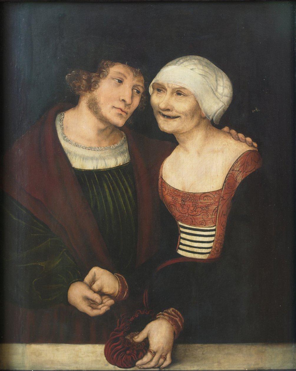 Giovane uomo e vecchia donna da Lucas Cranach the Elder