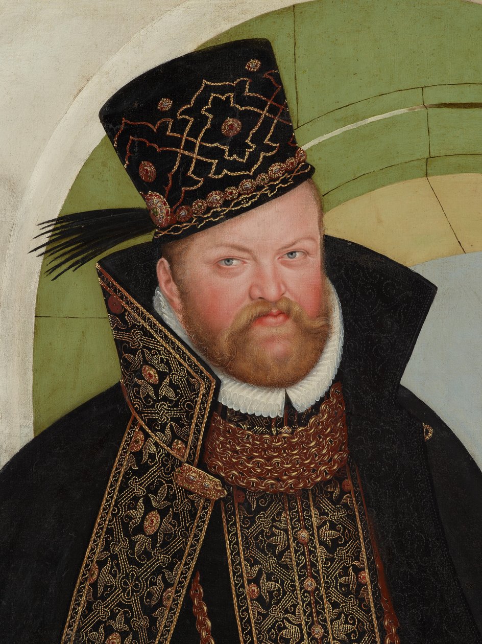 Augusto, Elettore di Sassonia (1526-1586) da Lucas Cranach the Younger  