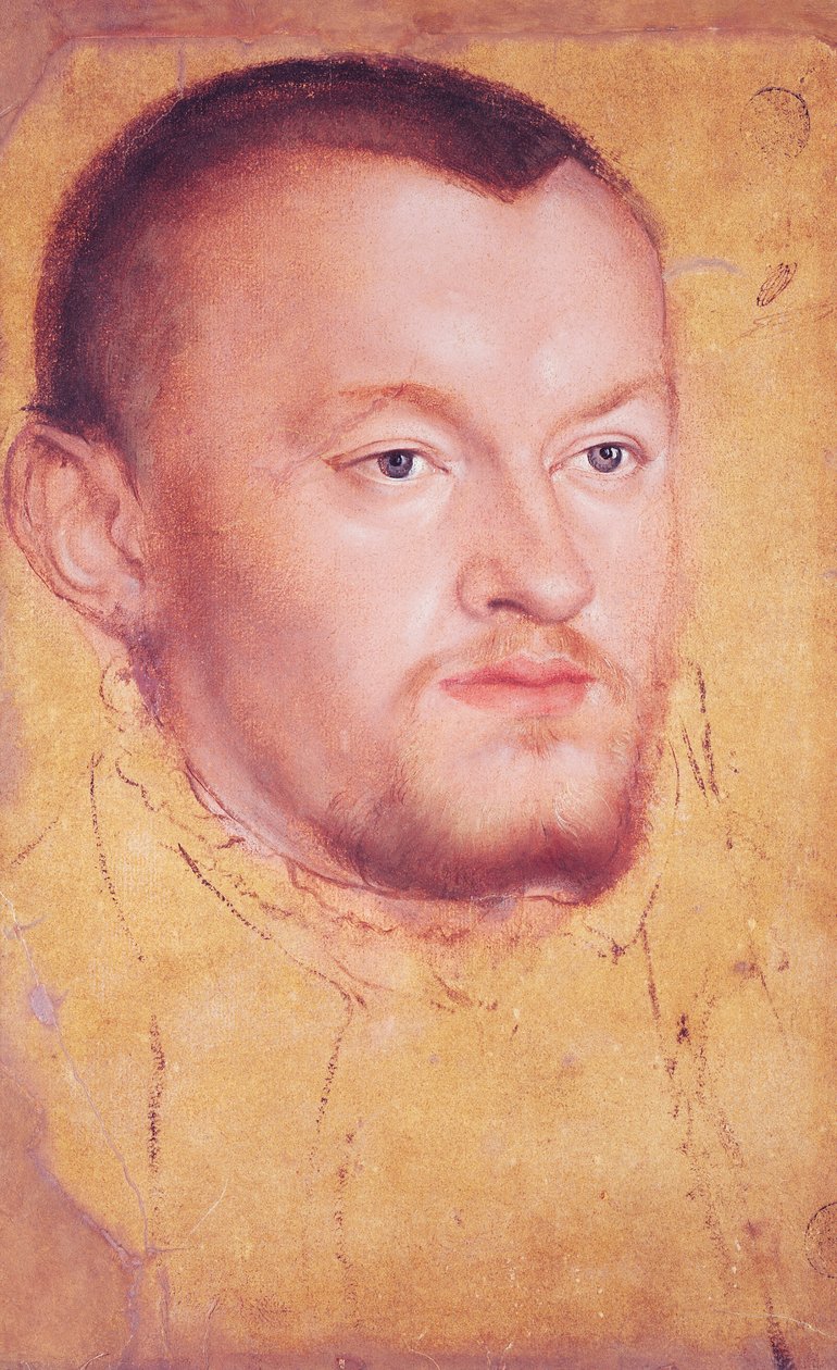 Ritratto di Augusto I (1526-86) Elettore di Sassonia da Lucas Cranach the Younger