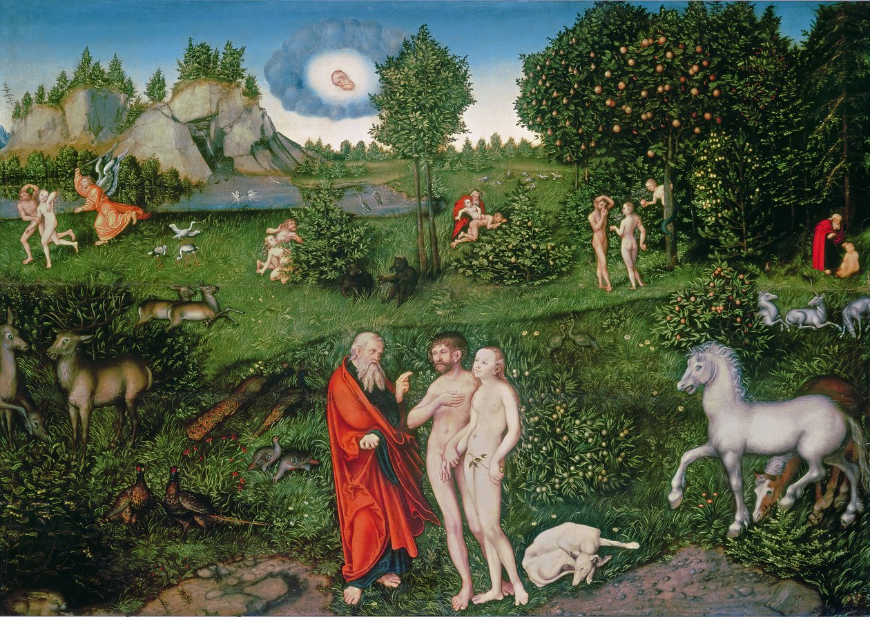 Adamo ed Eva nel Giardino dell
