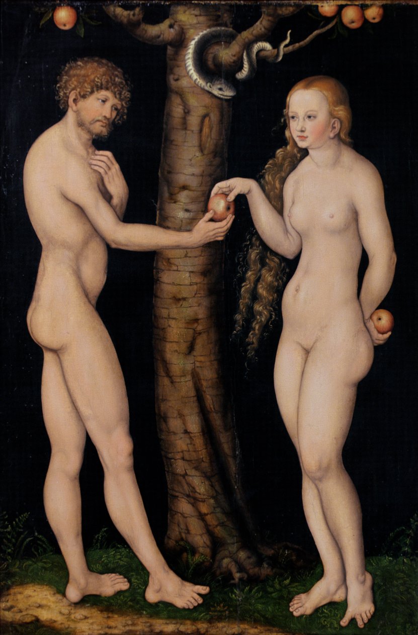 Adamo ed Eva nel Giardino dell