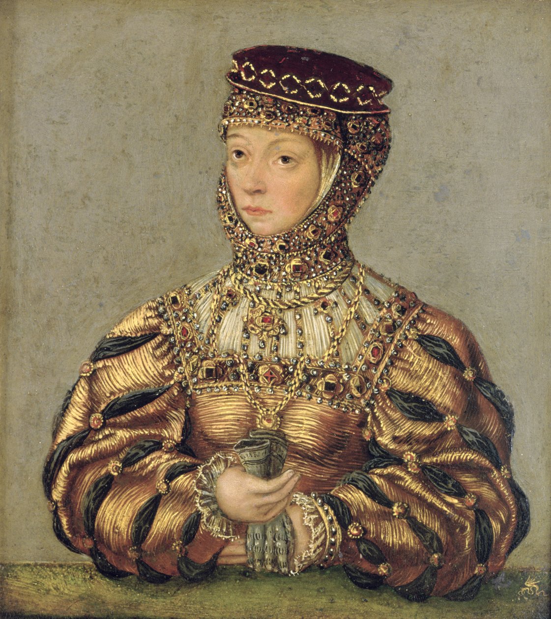 Barbara Radziwill da Lucas Cranach the Younger