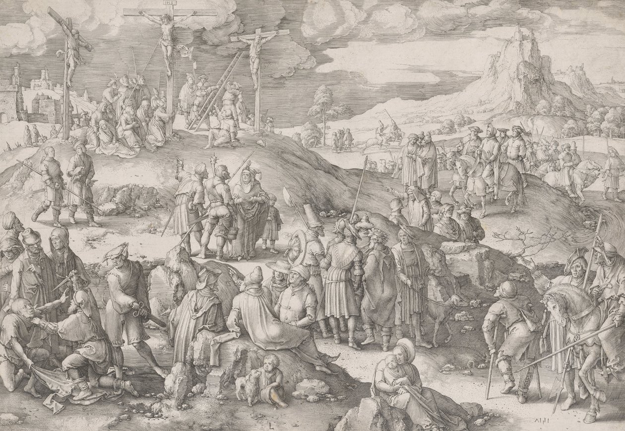 Golgota da Lucas van Leyden