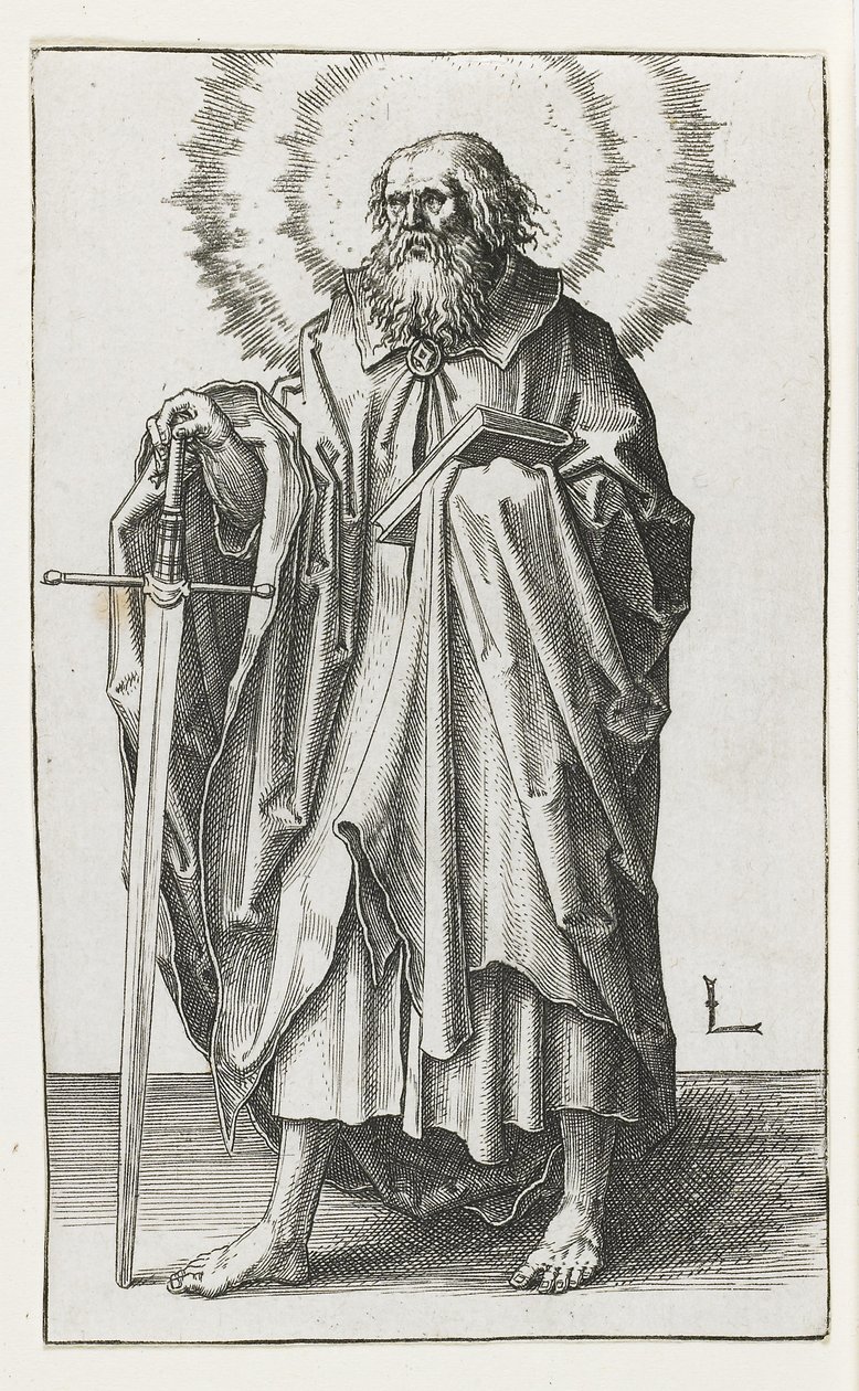 San Paolo, 1510 da Lucas van Leyden
