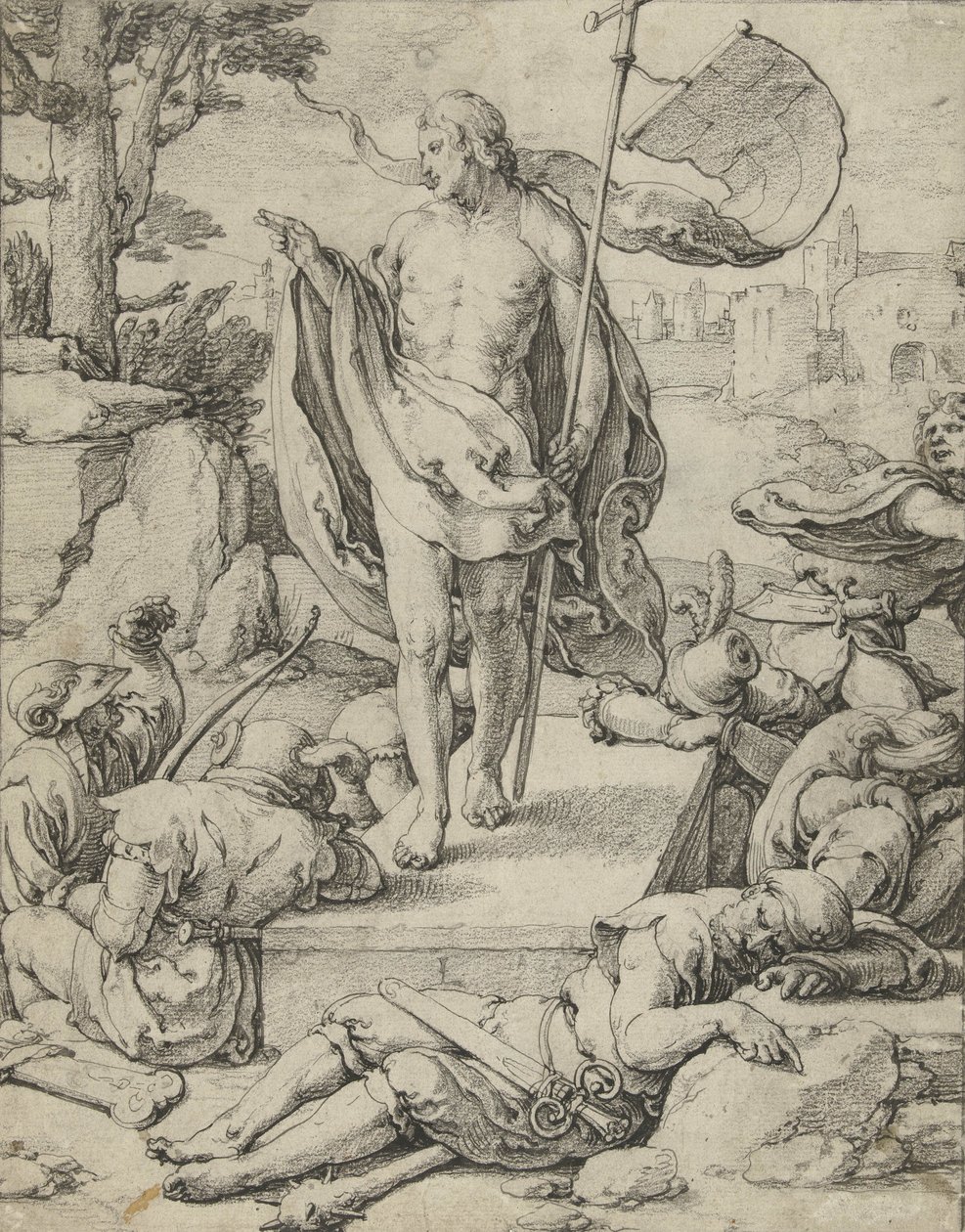 La Resurrezione da Lucas van Leyden