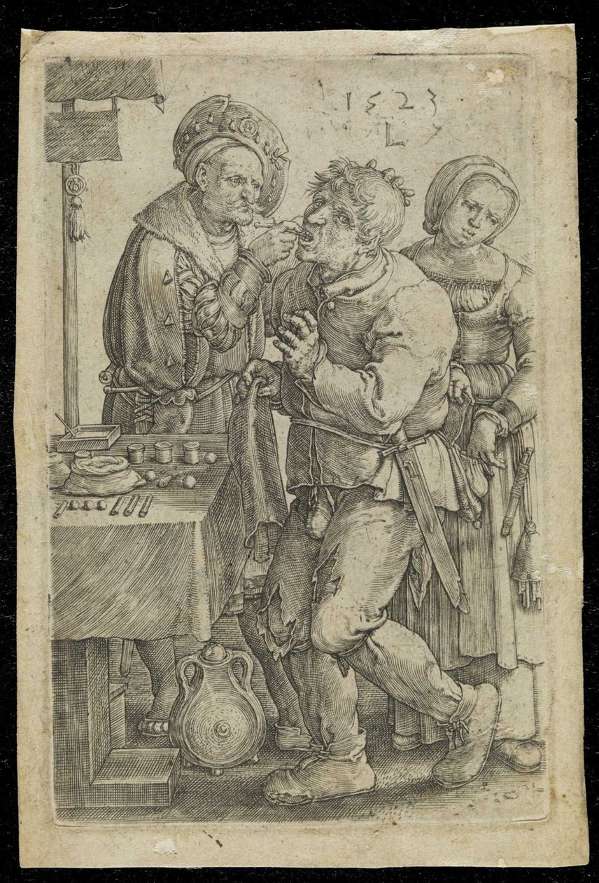 Il dentista da Lucas van Leyden