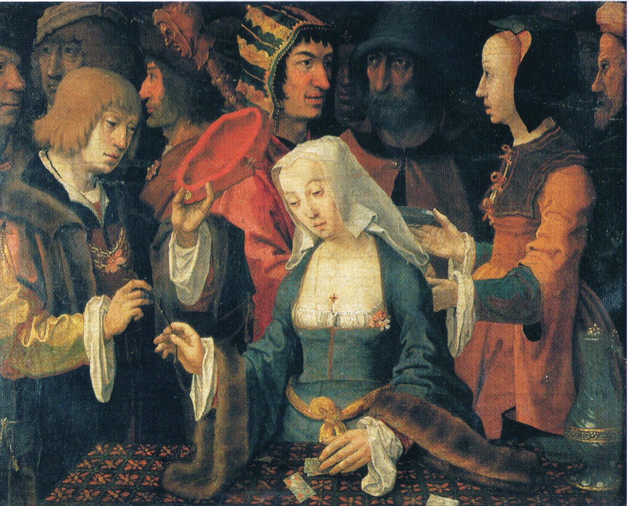 La chiromante da Lucas van Leyden